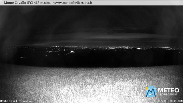 time-lapse frame, Monte Cavallo Nord webcam