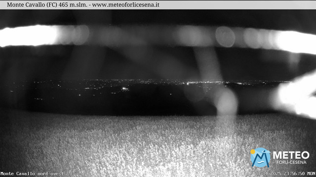 time-lapse frame, Monte Cavallo Nord webcam