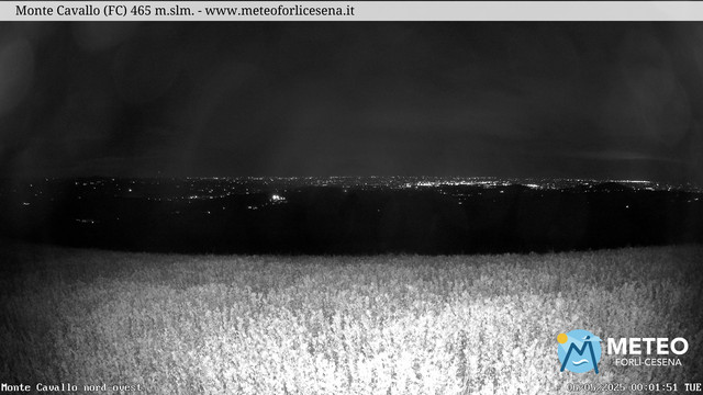 time-lapse frame, Monte Cavallo Nord webcam