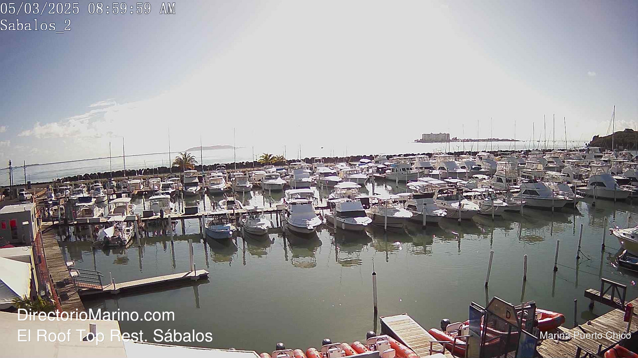 time-lapse frame, PuertoChico webcam