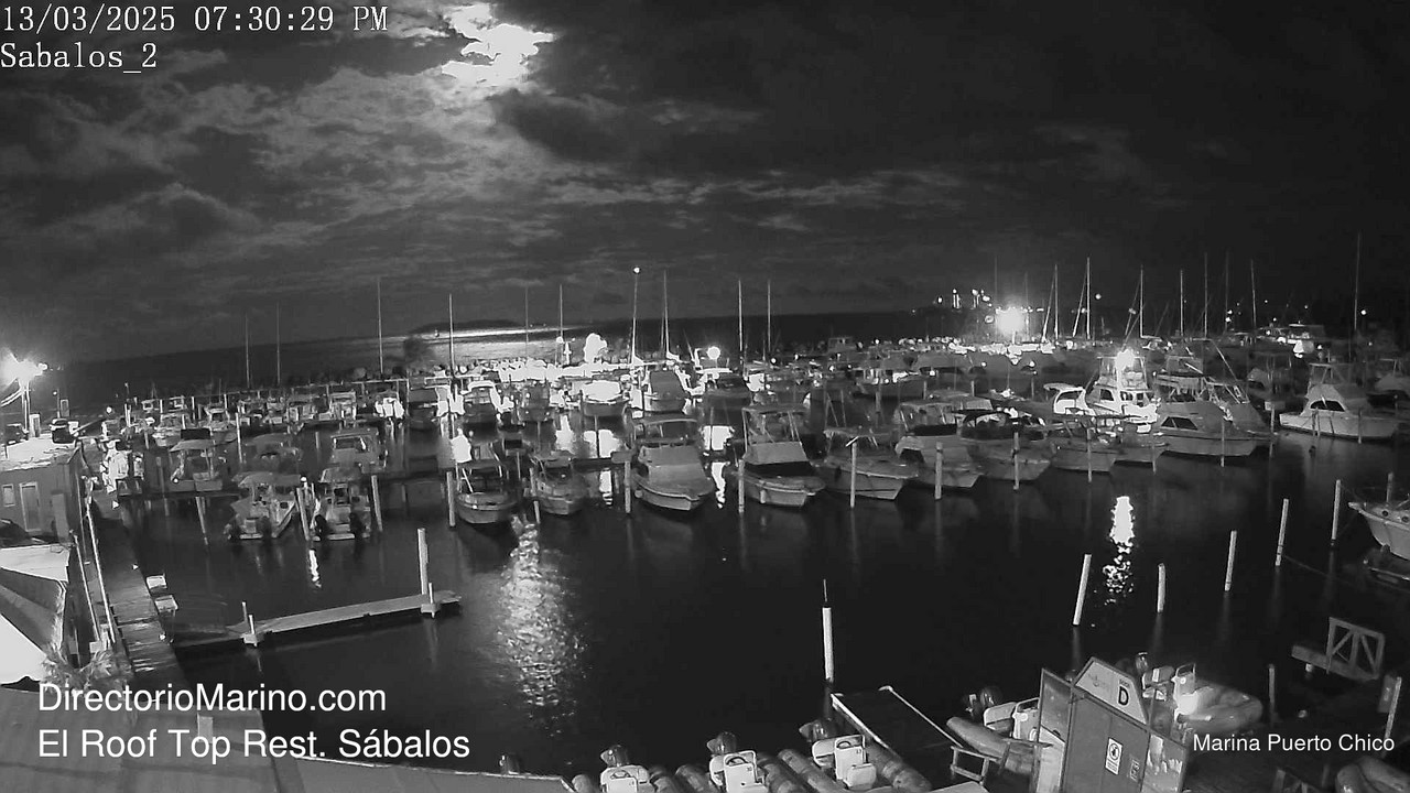 time-lapse frame, PuertoChico webcam