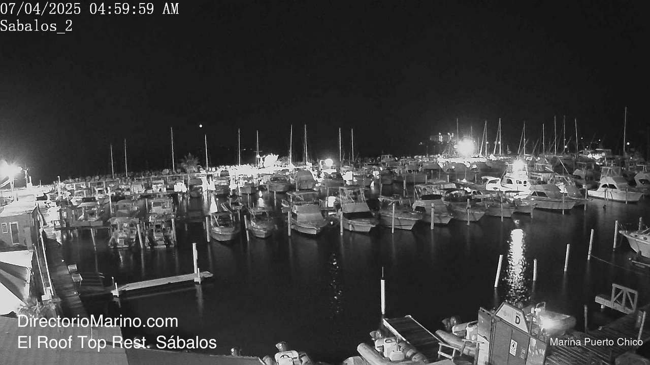 time-lapse frame, PuertoChico webcam