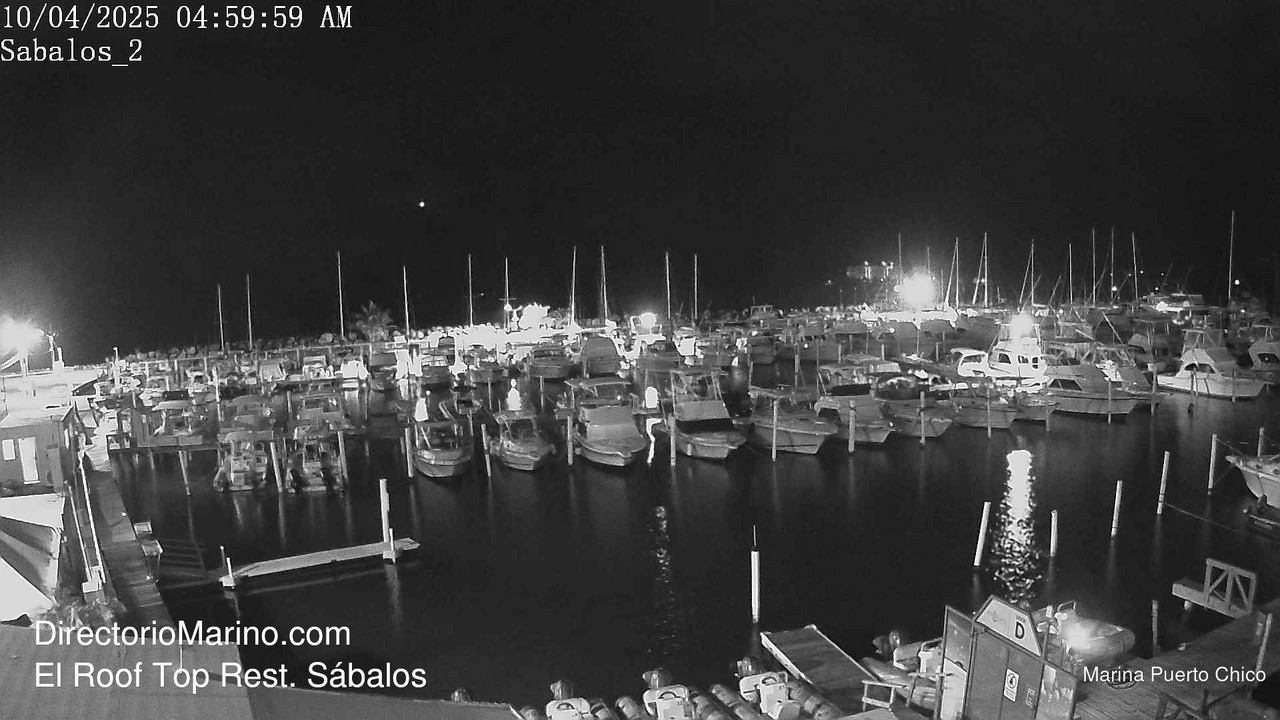time-lapse frame, PuertoChico webcam