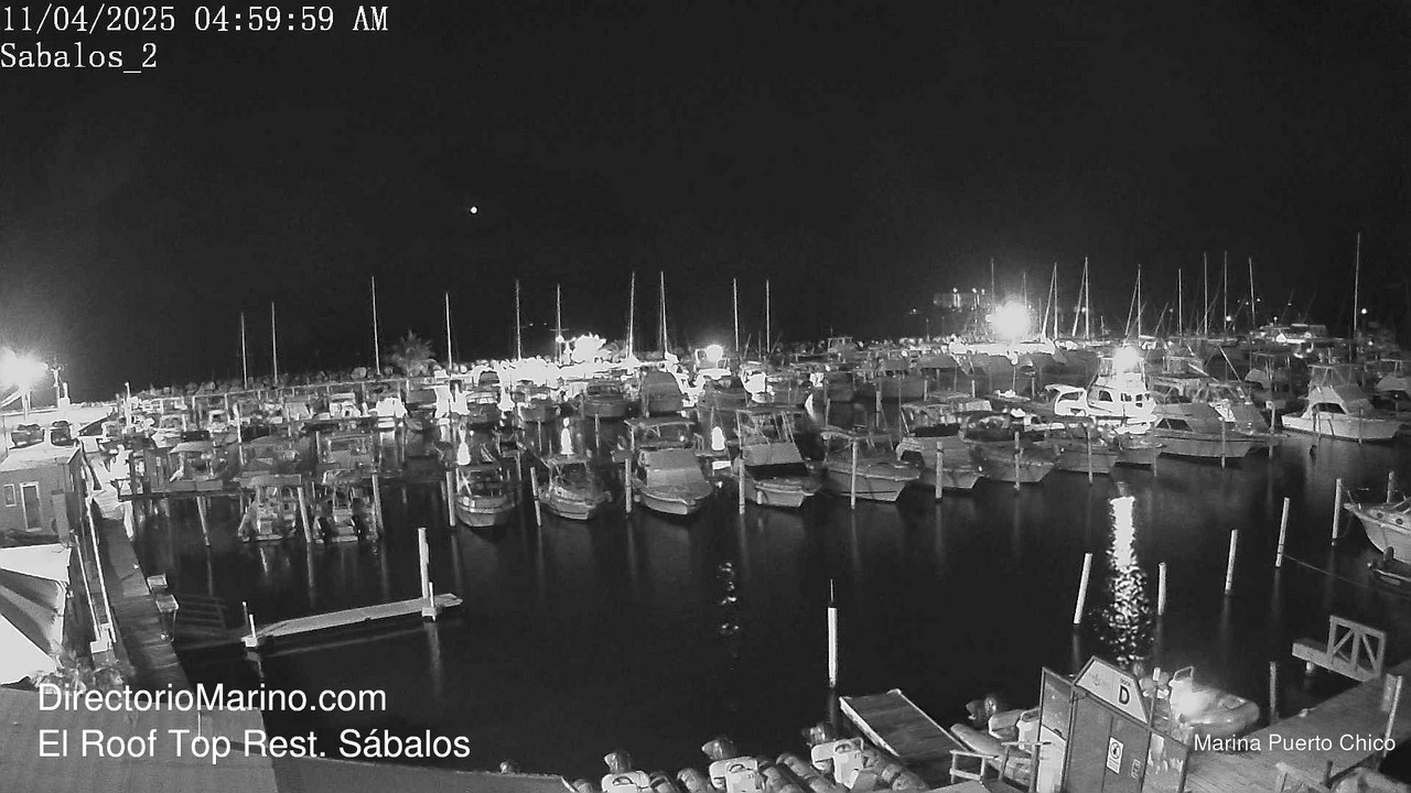 time-lapse frame, PuertoChico webcam