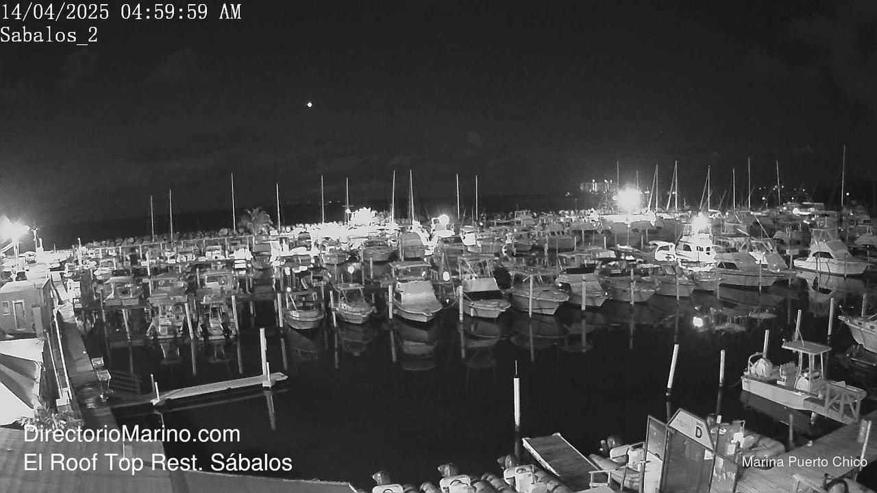 time-lapse frame, PuertoChico webcam