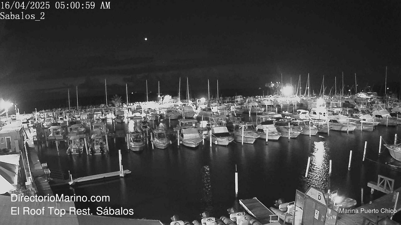 time-lapse frame, PuertoChico webcam
