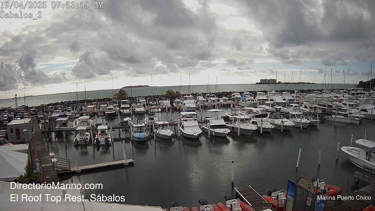 time-lapse frame, PuertoChico webcam