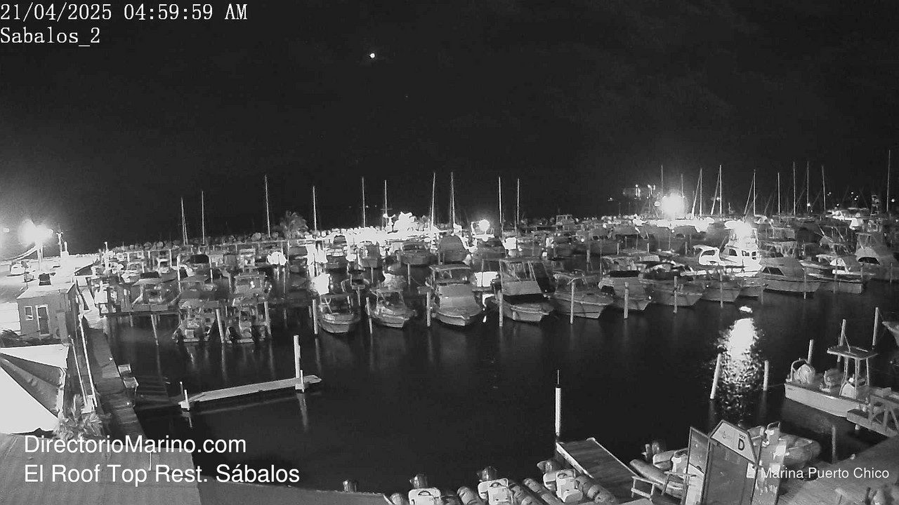 time-lapse frame, PuertoChico webcam