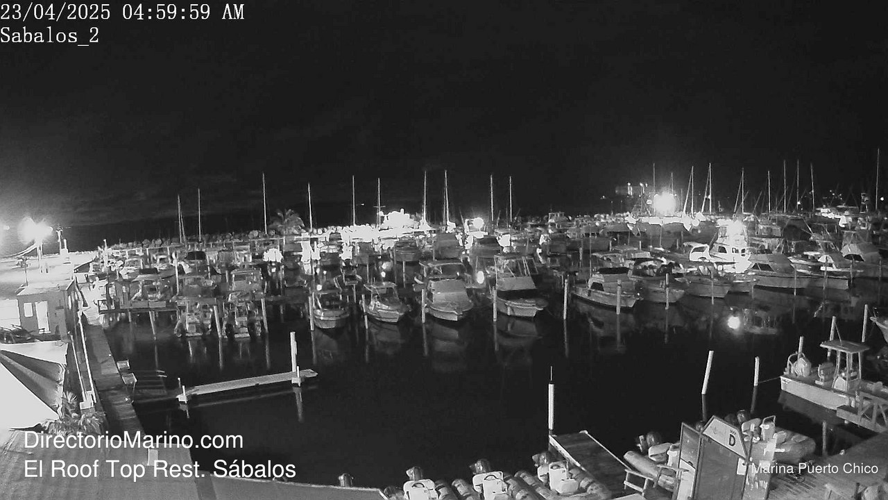 time-lapse frame, PuertoChico webcam