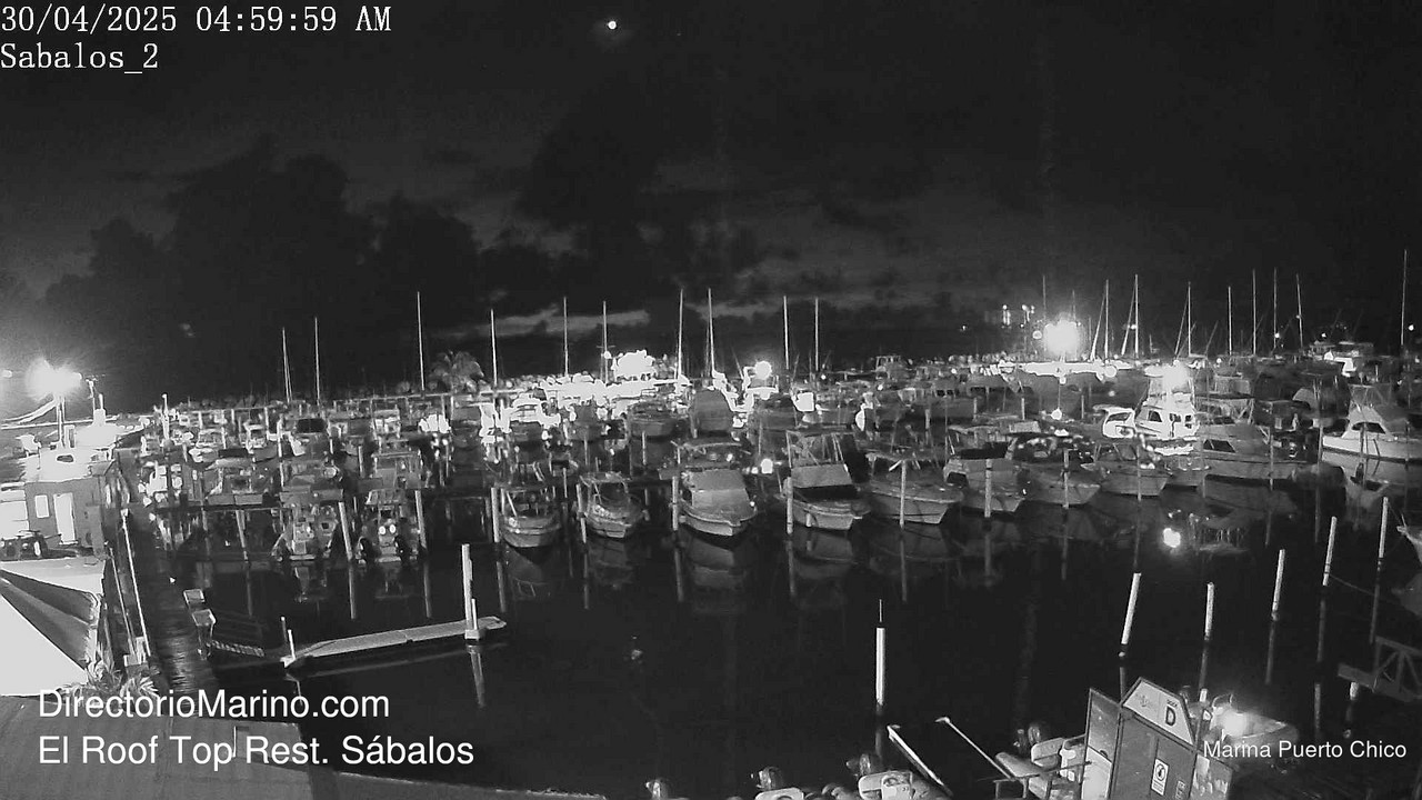 time-lapse frame, PuertoChico webcam