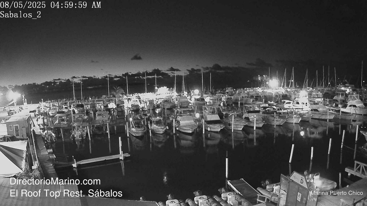 time-lapse frame, PuertoChico webcam