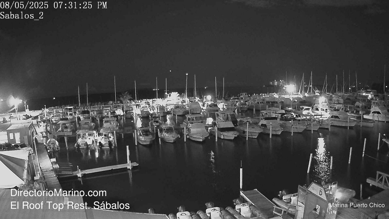 time-lapse frame, PuertoChico webcam