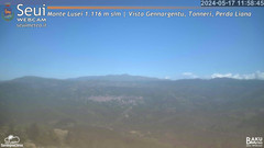 view from Monte Lusei Panoramica on 2024-05-17