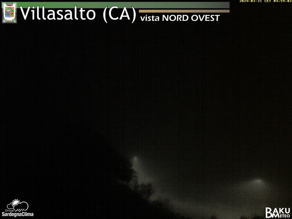 time-lapse frame, Villasalto webcam