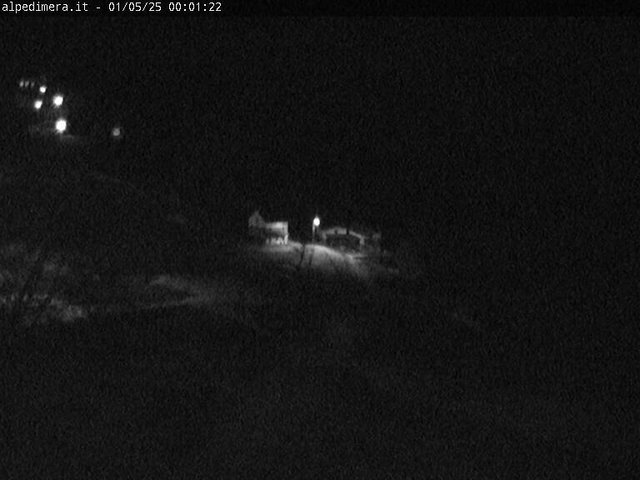 time-lapse frame, Alpe di Mera - Arrivo pista Baita e campo scuola webcam