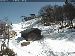 view from Alpe di Mera - Arrivo seggiovia Capricorno on 2025-04-06