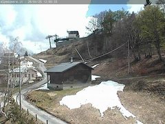 view from Alpe di Mera - Arrivo seggiovia Capricorno on 2025-04-29