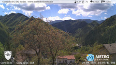 view from Corniolo on 2025-04-28