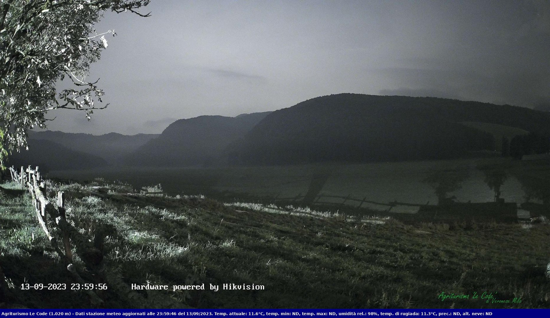 time-lapse frame, Webcam Cansiglio - verso la piana dei "Bech" webcam