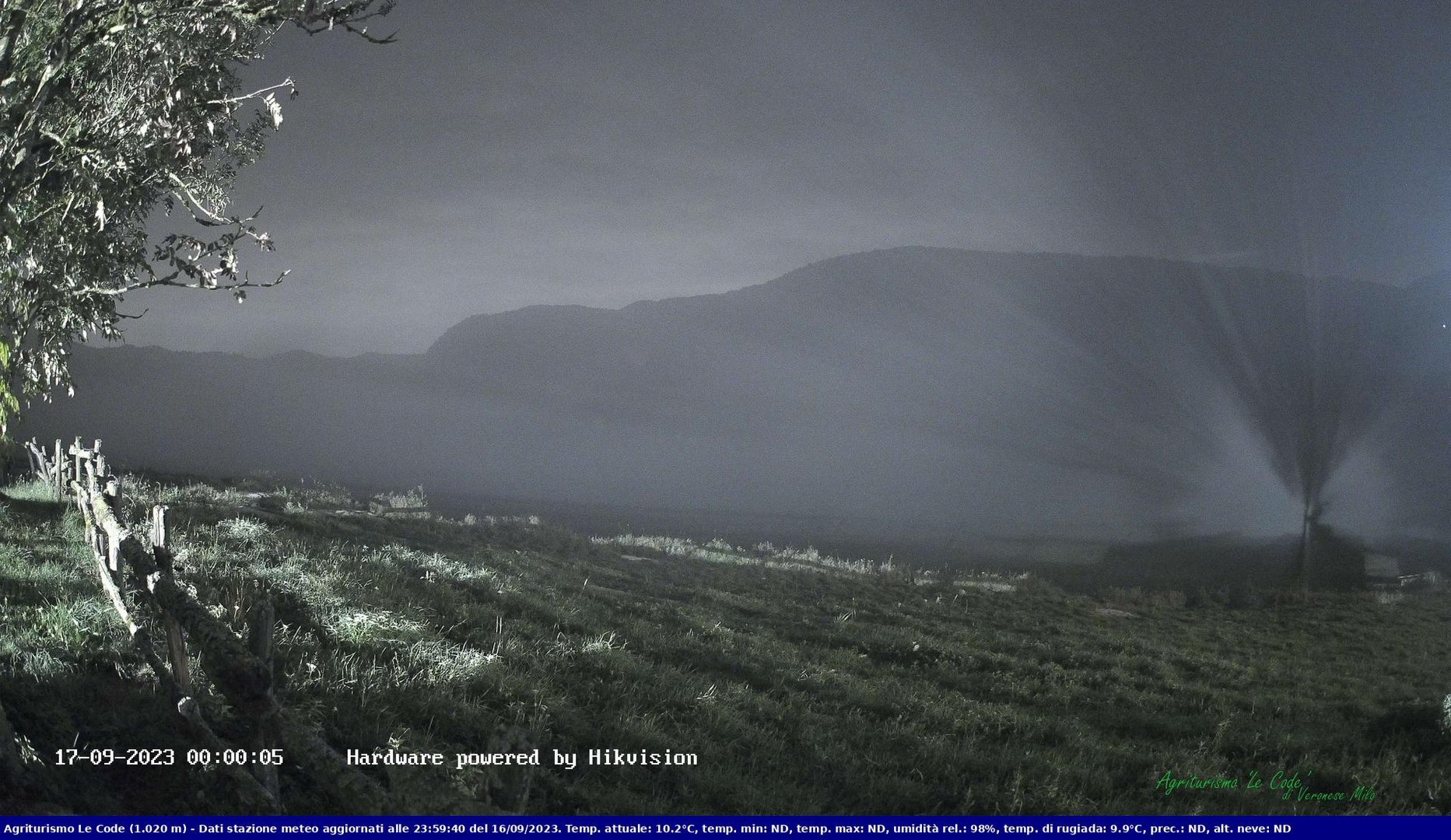time-lapse frame, Webcam Cansiglio - verso la piana dei "Bech" webcam