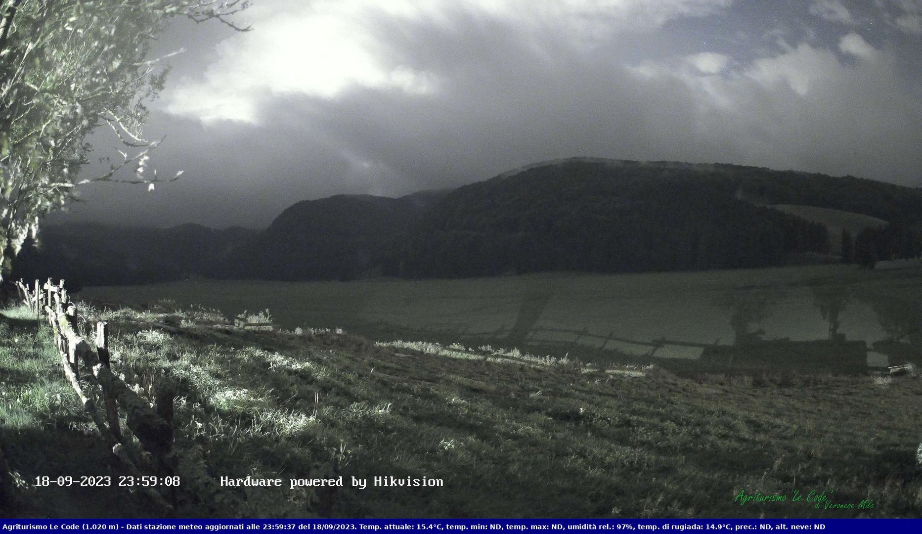 time-lapse frame, Webcam Cansiglio - verso la piana dei "Bech" webcam