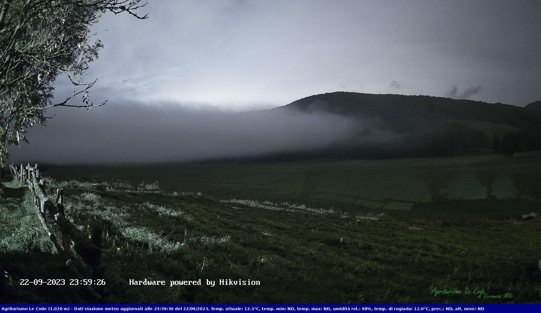 time-lapse frame, Webcam Cansiglio - verso la piana dei "Bech" webcam