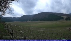 view from Webcam Cansiglio - verso la piana dei "Bech" on 2024-03-23