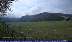 view from Webcam Cansiglio - verso la piana dei "Bech" on 2024-04-05