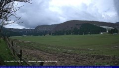 view from Webcam Cansiglio - verso la piana dei "Bech" on 2024-04-27