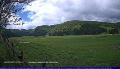 view from Webcam Cansiglio - verso la piana dei "Bech" on 2025-05-08