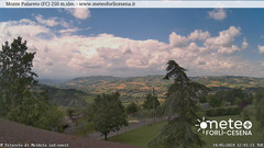 view from Monte Palareto on 2024-05-14