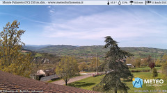 view from Monte Palareto on 2025-04-07