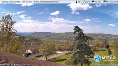 view from Monte Palareto on 2025-04-09