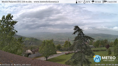view from Monte Palareto on 2025-04-16