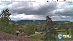 view from Monte Palareto on 2025-04-17