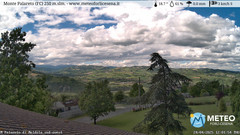 view from Monte Palareto on 2025-04-24