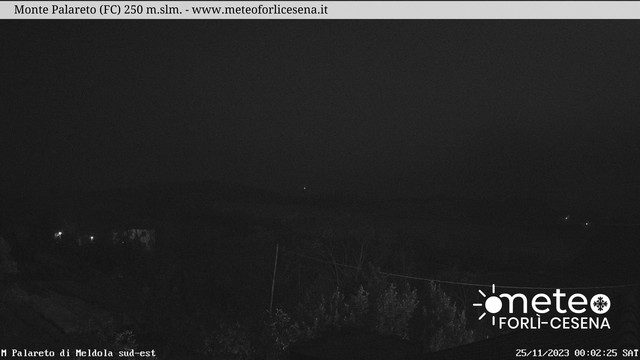 time-lapse frame, Monte Palareto SE webcam