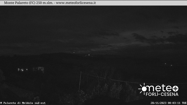 time-lapse frame, Monte Palareto SE webcam