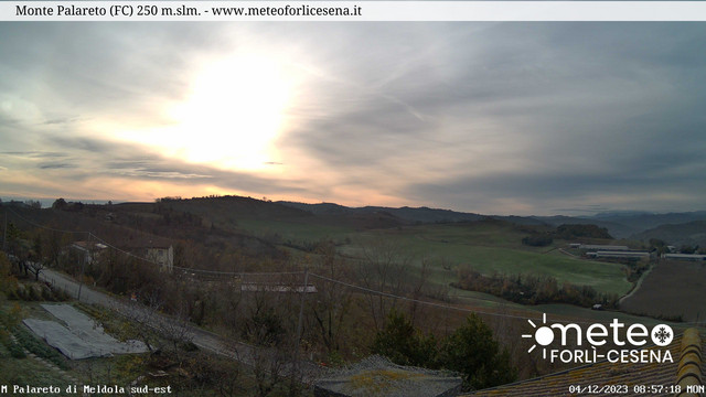 time-lapse frame, Monte Palareto SE webcam