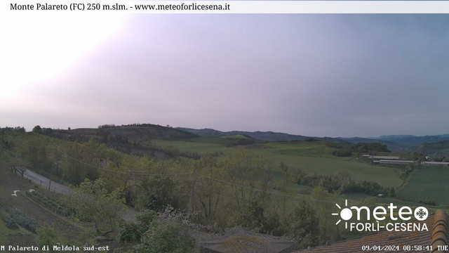 time-lapse frame, Monte Palareto SE webcam