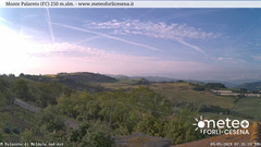 view from Monte Palareto SE on 2024-05-09