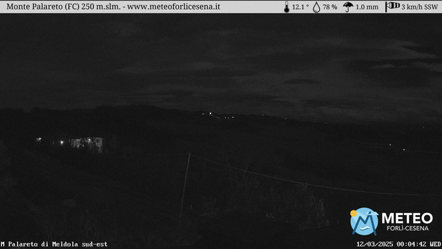 time-lapse frame, Monte Palareto SE webcam