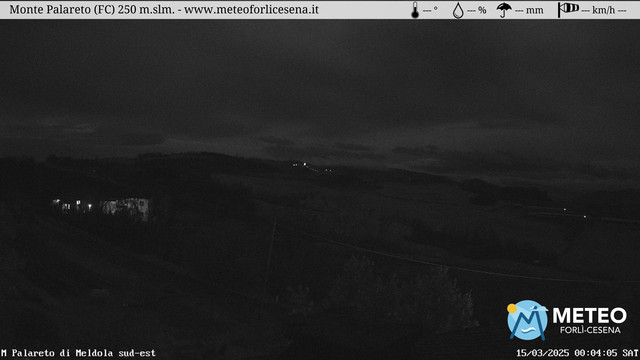 time-lapse frame, Monte Palareto SE webcam