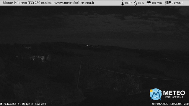 time-lapse frame, Monte Palareto SE webcam