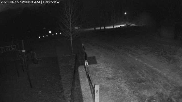 time-lapse frame, Inlet Fern Park Sledding webcam