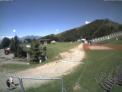 view from Bielmonte piste versante sud on 2024-07-20