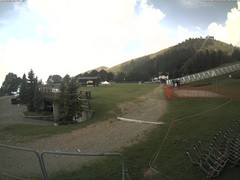 view from Bielmonte piste versante sud on 2024-07-24