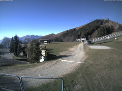 view from Bielmonte piste versante sud on 2024-11-11