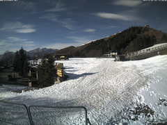 view from Bielmonte piste versante sud on 2024-12-02