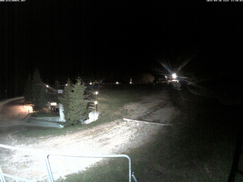 time-lapse frame, Bielmonte piste versante sud webcam